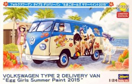 Carro VW Kombi - Type 2 Delivery Van - Egg Girls Summer - HASEGAWA Carro VW Kombi - Type 2 Delivery Van - Egg Girls Summer - HASEGAWA
