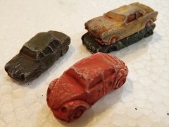 Carros Abandonados - HO - Modelo 3 - ARSENAL HOBBY Carros Abandonados - HO - Modelo 3 - ARSENAL HOBBY