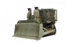 Caterpillar D9R Amored Bulldozer w/Slat Amor - Trator Milita MENG
