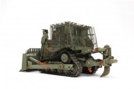Caterpillar D9R Amored Bulldozer w/Slat Amor - Trator Milita MENG