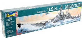 Destroyer Americano USS Missouri                       05902 - REVELL