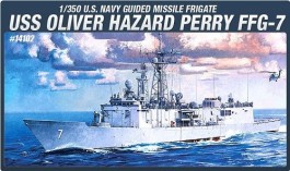 Fragata U.S.S OLIVER HAZARD PERRY FFG-7 14102 - ACADEMY Fragata U.S.S OLIVER HAZARD PERRY FFG-7 14102 - ACADEMY