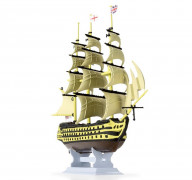 Galeao Ingles HMS Victory c /TINTAS, PINCEIS E COLA - Royal AIRFIX