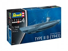 German Submarine Type IIB 1943 - Submarino Alemao - REVELL German Submarine Type IIB 1943 - Submarino Alemao - REVELL