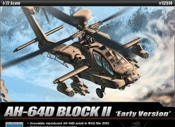 Helicoptero AH-64D BLOCK II - Early Version 12514 - ACADEMY Helicoptero AH-64D BLOCK II - Early Version 12514 - ACADEMY
