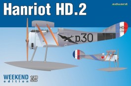 Hidroaviao Biplano Hanriot HD-2 - Weekend Edition - EDUARD Hidroaviao Biplano Hanriot HD-2 - Weekend Edition - EDUARD