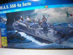 Lancha Torpedeira M.A.S. 568 4A Serie - ITALERI Lancha Torpedeira M.A.S. 568 4A Serie - ITALERI