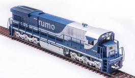 Locomotiva C.30-7 - RUMO Logistica - 3079 - Trem Eletrico - FRATESCHI Locomotiva C.30-7 - RUMO Logistica - 3079 - Trem Eletrico - FRATESCHI