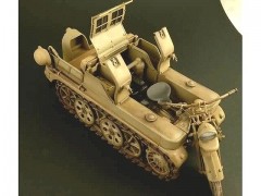 Motocicleta NSU HK 01 KETTENKRAD - Halftrack ITALERI