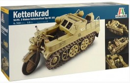 Motocicleta NSU HK 01 KETTENKRAD - Halftrack - ITALERI