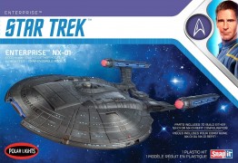 Nave Star Trek Enterprise - NX 01 OU NX-01 REFIT - POLAR LIGHTS