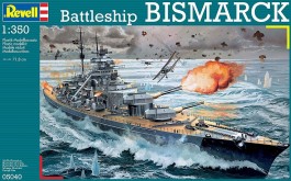 Navio Encouraçado Bismarck 05040 - REVELL ALEMA Navio Encouraçado Bismarck 05040 - REVELL ALEMA