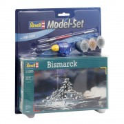 Navio Encouracado Bismarck C/Tintas, Pinceis e cola. - REVELL ALEMA Navio Encouracado Bismarck C/Tintas, Pinceis e cola. - REVELL ALEMA