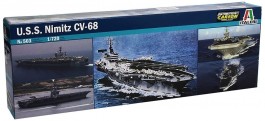Navio Porta-Avioes U.S.S. Nimitz CVN-68 0503 - ITALERI Navio Porta-Avioes U.S.S. Nimitz CVN-68 0503 - ITALERI
