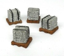 Pilha de Bloco de Concreto com Pallets - 4 Conjuntos - ARSENAL HOBBY Pilha de Bloco de Concreto com Pallets - 4 Conjuntos - ARSENAL HOBBY