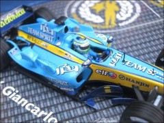 Renault F-1 Team-Alonso-2005 FIA Constructors World Champios MINICHAMPS