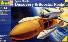 Space Shuttle Discovery and Rockets - Onibus Espacial 04736 - REVELL ALEMA Space Shuttle Discovery and Rockets - Onibus Espacial 04736 - REVELL ALEMA