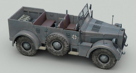 Staff Car Horch Kfz 15 - German Standard Personnel Car - Weh ITALERI