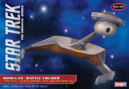 Star Trek Romulan Battle Cruiser - Jornada nas Estrelas - POLAR LIGHTS