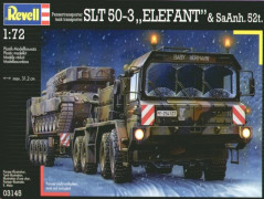 Tanktransporter SLT-50-3 Elefant and SaAnh.52.t 03145 - REVELL ALEMA Tanktransporter SLT-50-3 Elefant and SaAnh.52.t 03145 - REVELL ALEMA