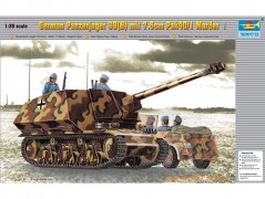Tanque Alemão German Panzerjager 39-H 7.5cm Pak 40 MARDER I - TRUMPETER Tanque Alemão German Panzerjager 39-H 7.5cm Pak 40 MARDER I - TRUMPETER