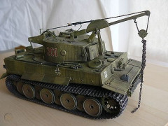 Tanque Bergetiger - Tiger Support Vehicle - Sd.Kfz.185 ITALERI