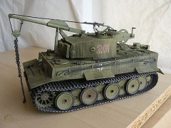 Tanque Bergetiger - Tiger Support Vehicle - Sd.Kfz.185 ITALERI