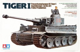 Tanque German Heavy Tiger I - Early Version       35216 - TAMIYA