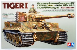 Tanque German Heavy Tiger I - Late Version 35146 - TAMIYA Tanque German Heavy Tiger I - Late Version 35146 - TAMIYA