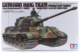Tanque German King Tiger - Production Turret - TAMIYA