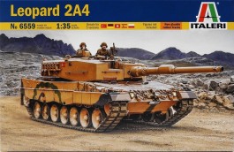 Tanque German Main Battle LEOPARD 2 A4                  6559 - ITALERI