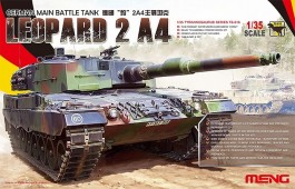 Tanque German Main Battle LEOPARD 2 A4 - MENG
