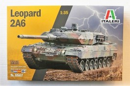 Tanque German Main Battle LEOPARD 2 A6                  6567 - ITALERI