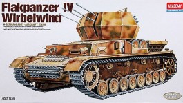Tanque German PZ.IV Flakpanzer Wirbelwind - Anti-Aircraft - ACADEMY Tanque German PZ.IV Flakpanzer Wirbelwind - Anti-Aircraft - ACADEMY