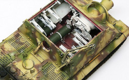Tanque German Sturmtiger 38 cm Assault Mortar RW 61 Auf Stur TAMIYA