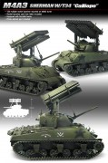 Tanque M4A3 Sherman with CALLIOPE Rocket Launcher - ACADEMY Tanque M4A3 Sherman with CALLIOPE Rocket Launcher - ACADEMY