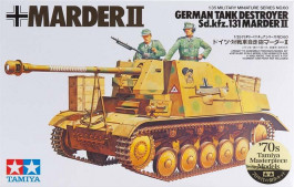 Tanque Marder II - German Tank Destroyer Sd.Ffz.131 - Inclui - TAMIYA