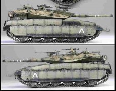 Tanque Merkava Mk.IID                                  13286 ACADEMY