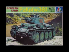Tanque Panzerkampfwagen 38(t) - German Tank Pz.Kpfw 38(t) - ITALERI
