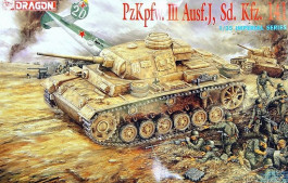 Tanque Pz.Kpfs III Ausf.J, Sd.Kfz.141 - Panzer III - Imperia - DRAGON