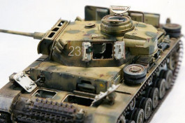 Tanque Pz.Kpfs III Ausf.J, Sd.Kfz.141 - Panzer III - Imperia DRAGON