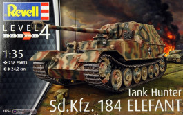 Tanque Tank Hunter Sd.Kfz.184 - Elephant 03254 - REVELL ALEMA Tanque Tank Hunter Sd.Kfz.184 - Elephant 03254 - REVELL ALEMA