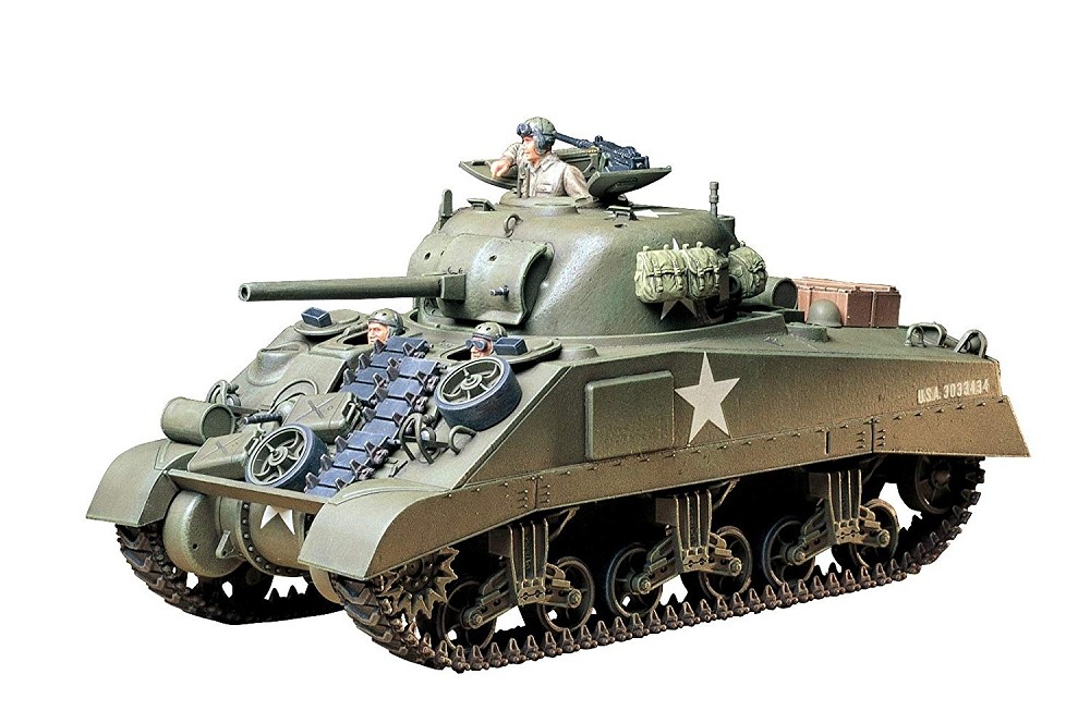 Tanque U S Medium Tank M4 Sherman Early Production Tamiya