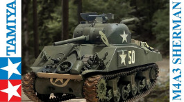 Tanque US Medium Tank M4A3 Sherman 75mm Gun Late Production TAMIYA