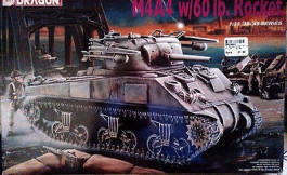 Tanque US Tank M4A4 Sherman with 60 lbs Rockets - DRAGON