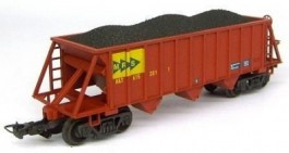 Vagão Hopper Aberto MRS - 2092 - FRATESCHI Vagão Hopper Aberto MRS - 2092 - FRATESCHI