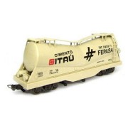 Vagão Tanque Cimento Itau - Fepasa - 2021 - FRATESCHI Vagão Tanque Cimento Itau - Fepasa - 2021 - FRATESCHI